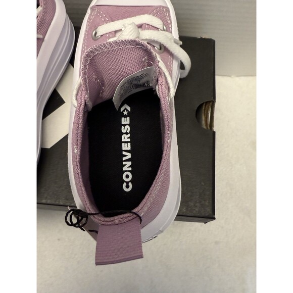 Converse Chuck Taylor  Purple All Star Move Low Platform Little Kids  Sz 11 New - Picture 12 of 12
